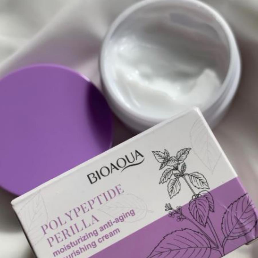 BIOAQUA Crema Facial Polipéptido Perilla – Anti-Edad y Nutritiva (60g)